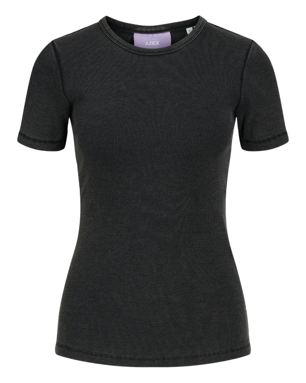 FRANKIE t-shirt, vasket sort