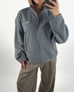 FREYA fleece jakke, grå