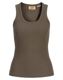 FRIDA top, brun