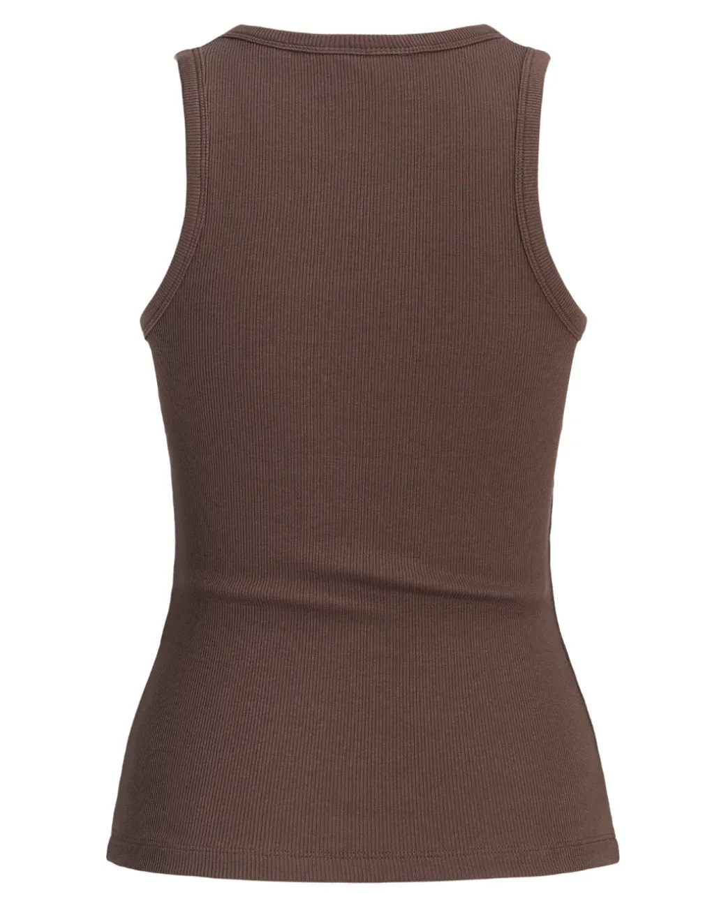 FRIDA top, mørkebrun