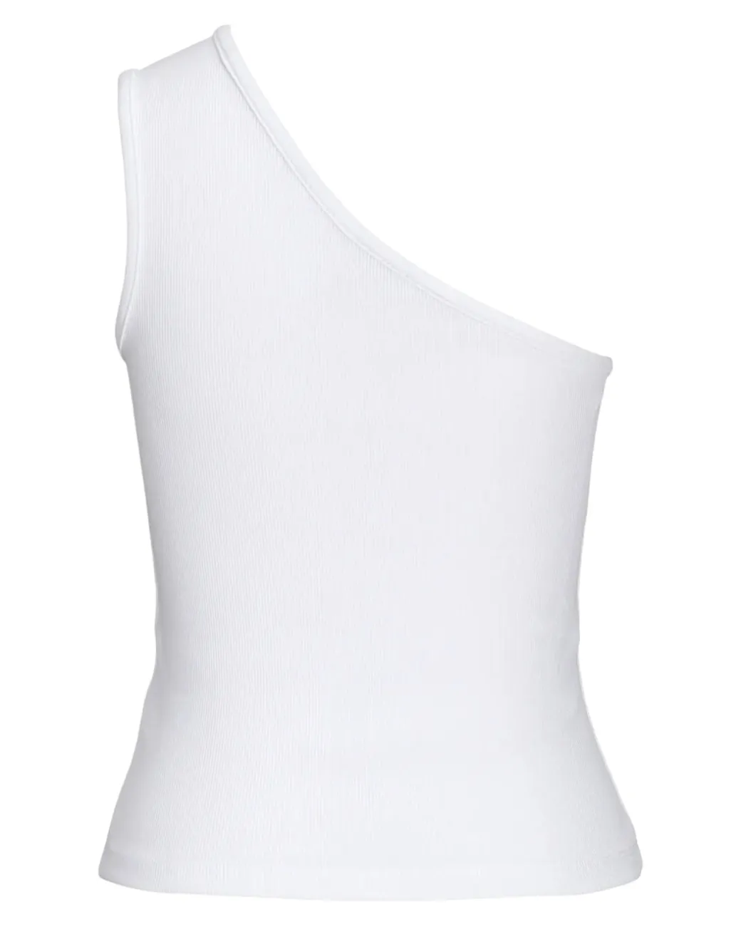 FUNDA one shoulder top, hvid