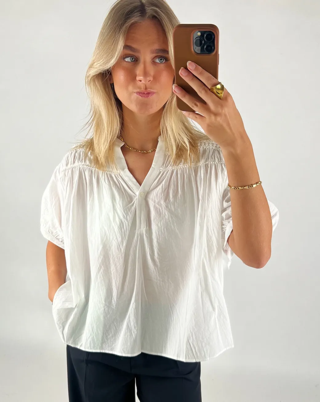 GABI bluse, hvid