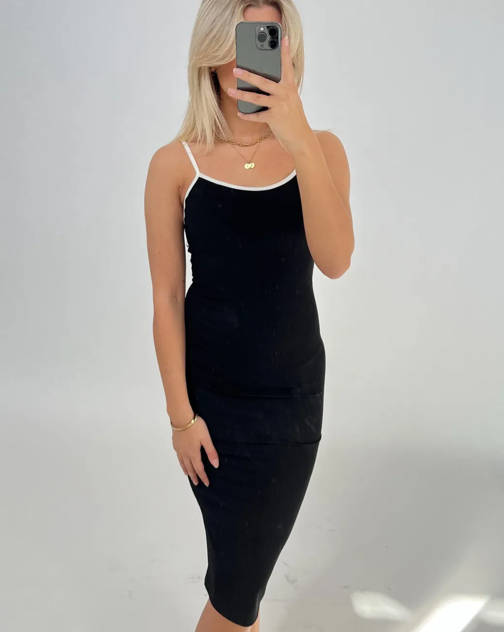 GAIA kjole, sort