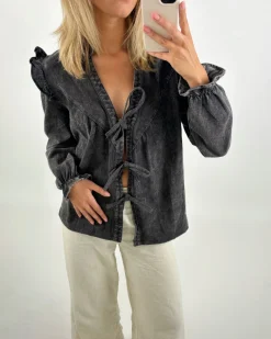 GEMMA skjorte, sort