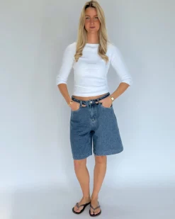 GEORGINA jorts, blå