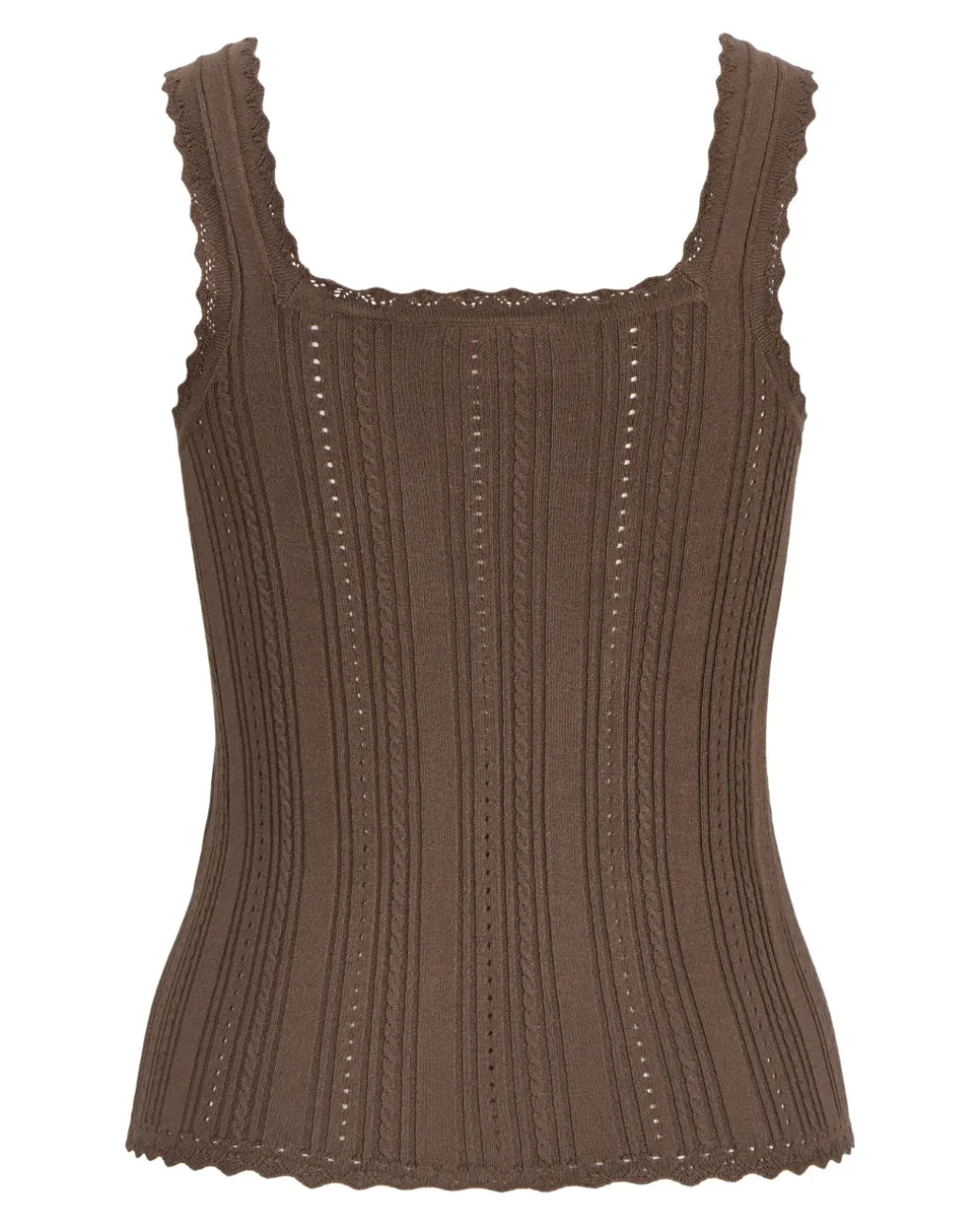 GIANNA top, brun