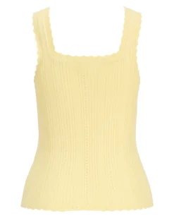 GIANNA top, gul