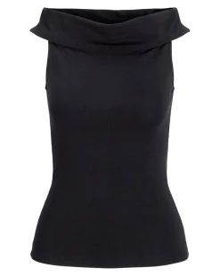 GIGI off shoulder top, sort