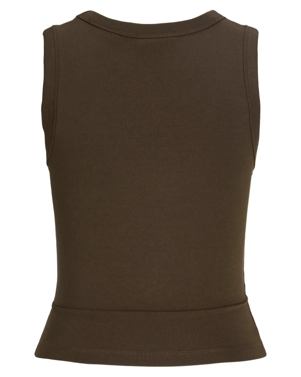 GIGI v-hals top, brun