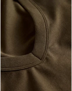GIGI v-hals top, brun
