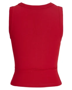 GIGI v-hals top, rød