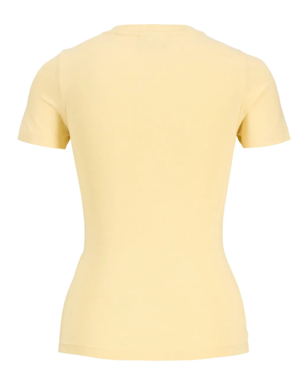 GIGI V-hals t-shirt, gul