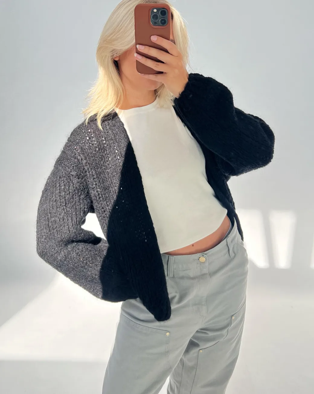 GINA cardigan, sort