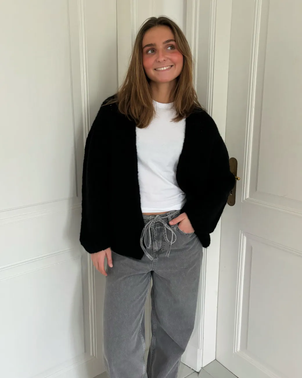 GINA cardigan, sort