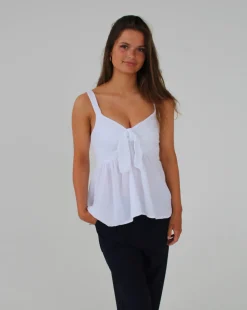 GITTE top, hvid
