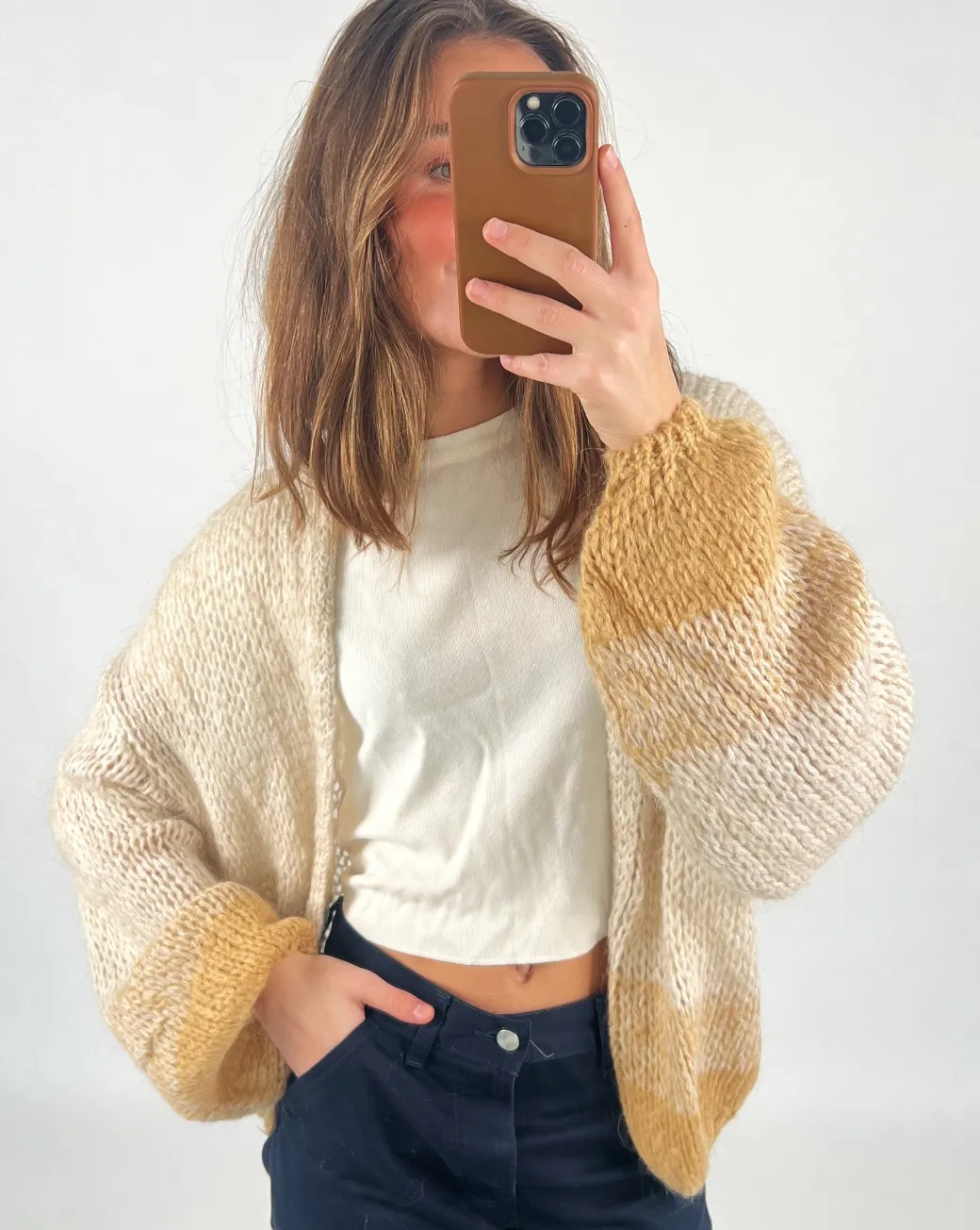 GRIA cardigan, beige