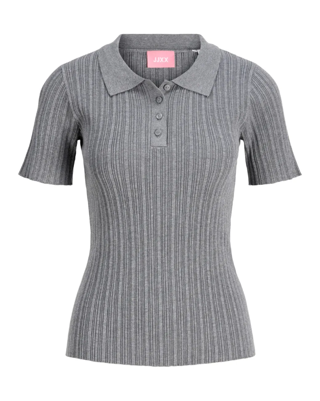 HADLEY polo strik, grå