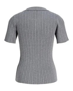 HADLEY polo strik, grå