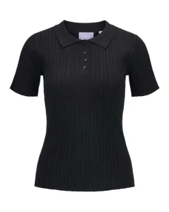 HADLEY polo strik, sort