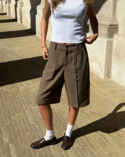 HARLEE shorts, brun