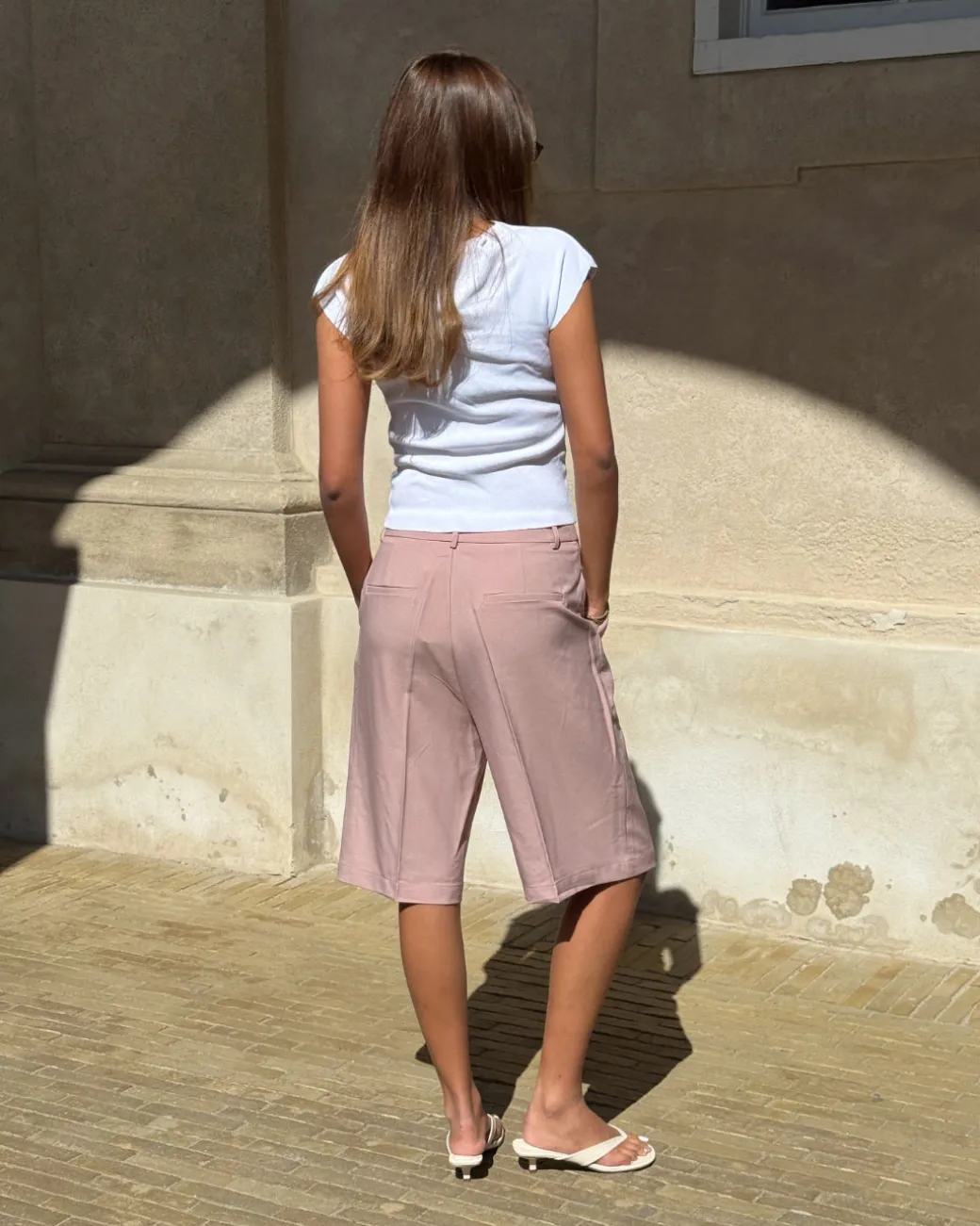 HARLEE shorts, lyserød