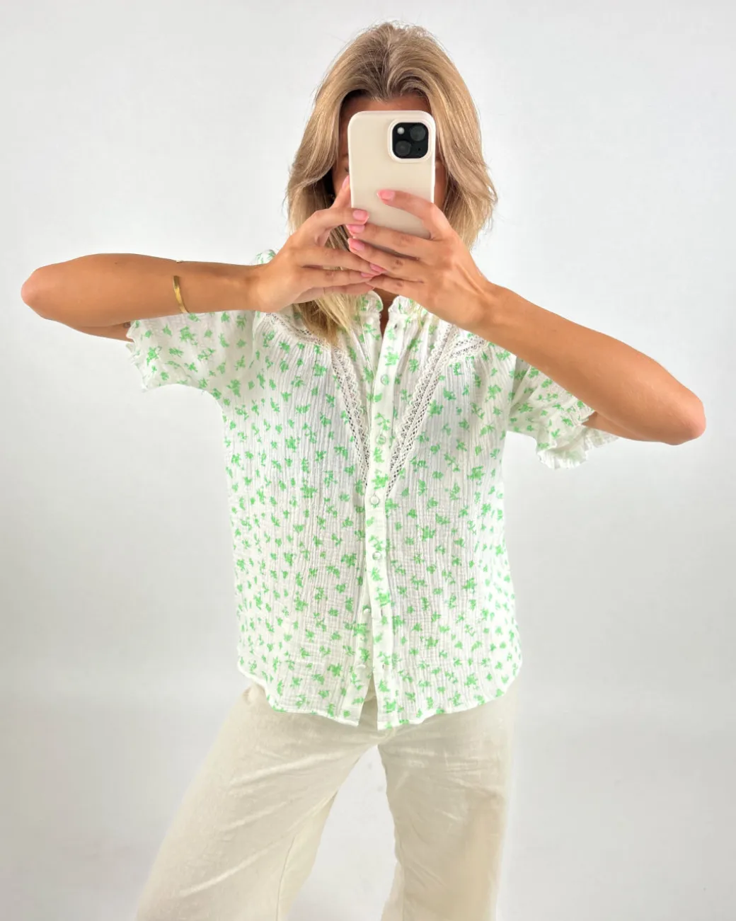 HARPER bluse, hvid