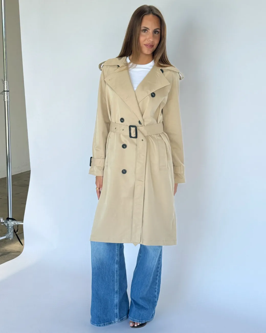 HEBA trenchcoat, beige