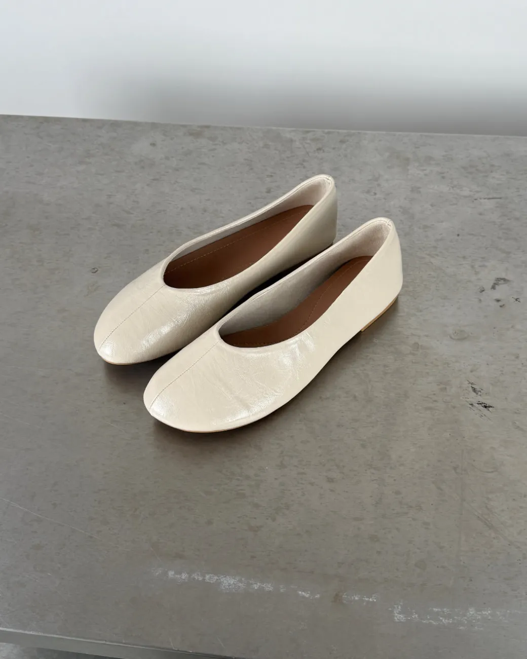 HOLLY ballerinaer, creme