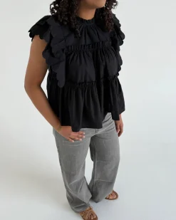 HOPE bluse, sort