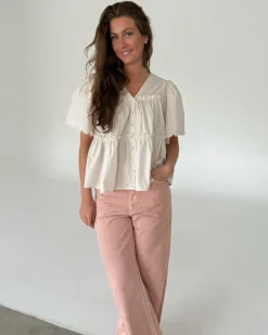 HOPE top, creme