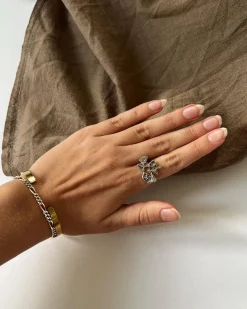 IDUN ring, sølvfarvet