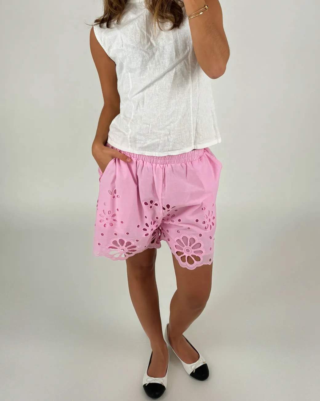 JAMIE shorts, lyserød