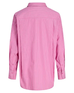 JAMIE skjorte, pink/hvid