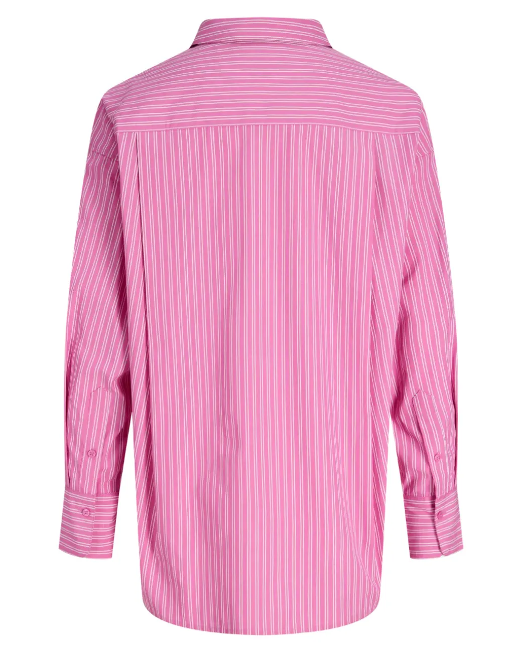 JAMIE skjorte, pink/hvid