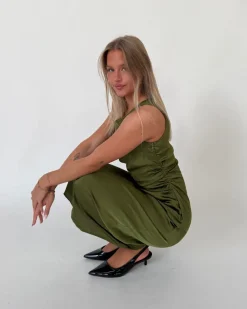 JANE kjole, grøn