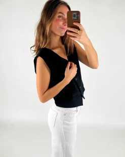 JANNI vest, sort
