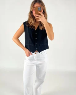 JANNI vest, sort
