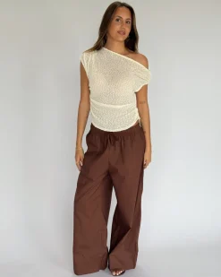 JAZMIN off shoulder top, hvid