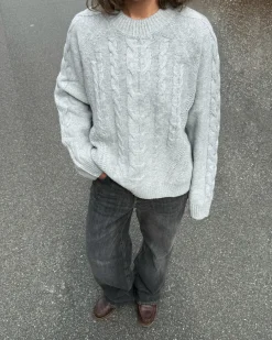 JOSIE strik, grå