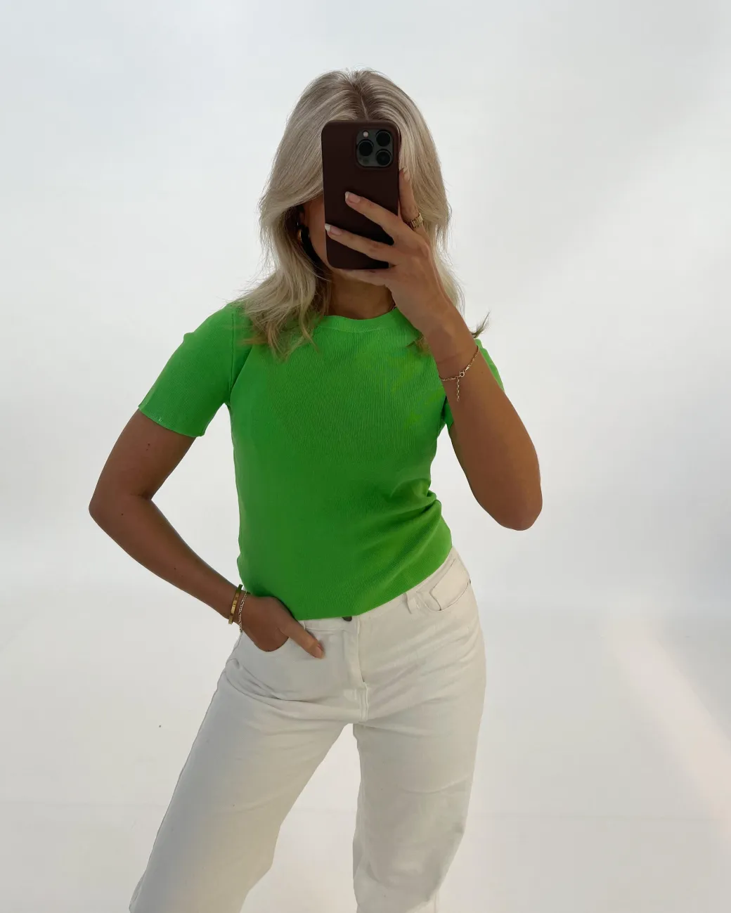 JUNA t-shirt, grøn