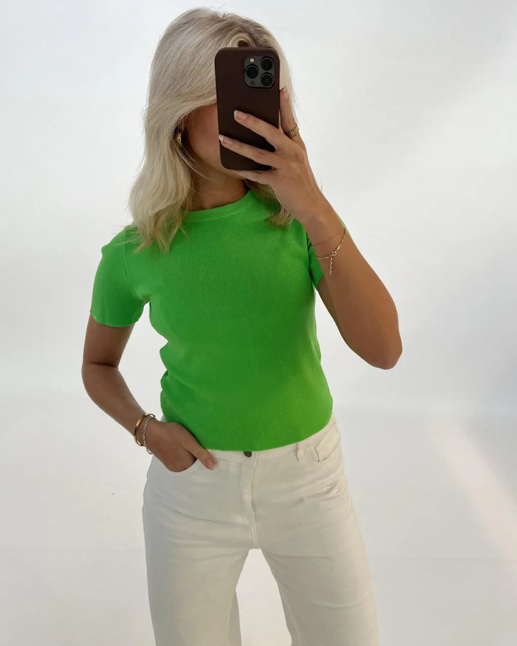 JUNA t-shirt, grøn