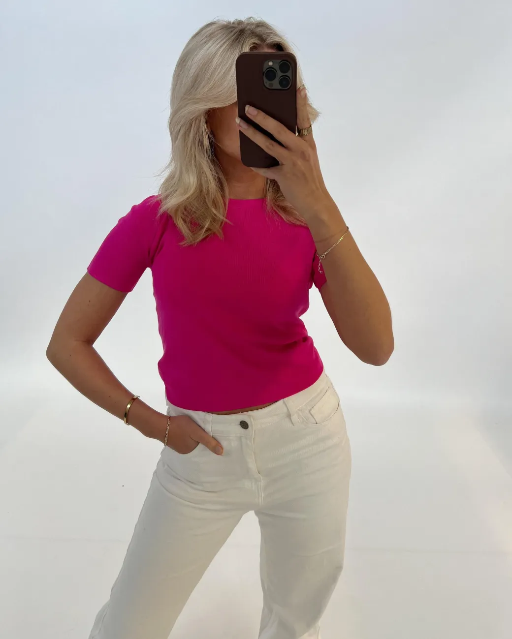 JUNA t-shirt, pink