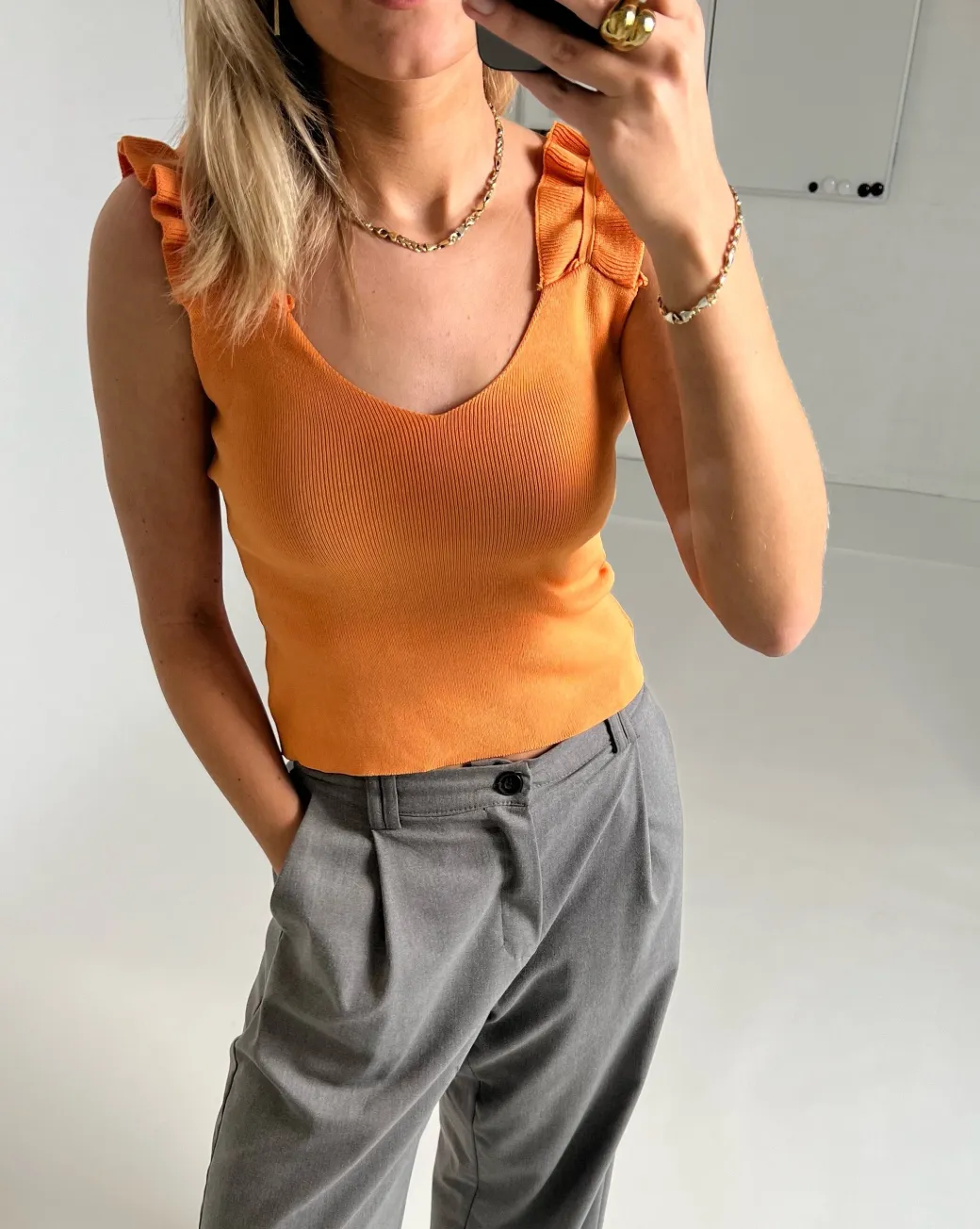 KALANI top, orange