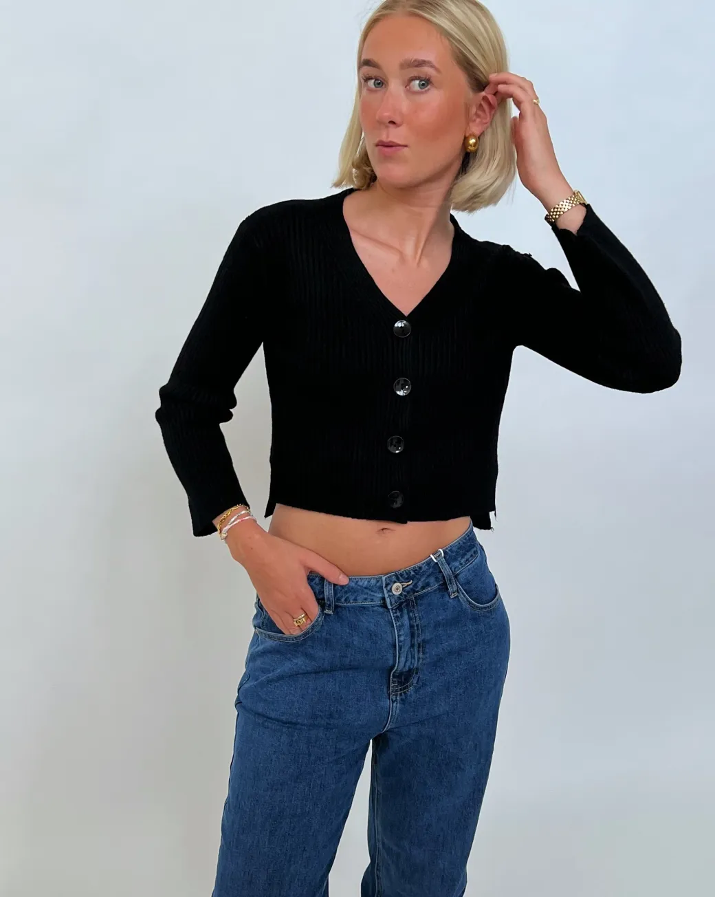 KAREN cardigan, sort