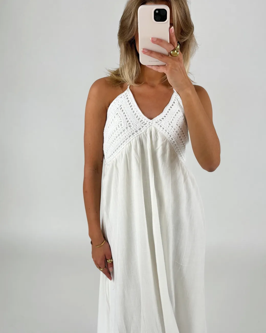 KATE kjole, hvid