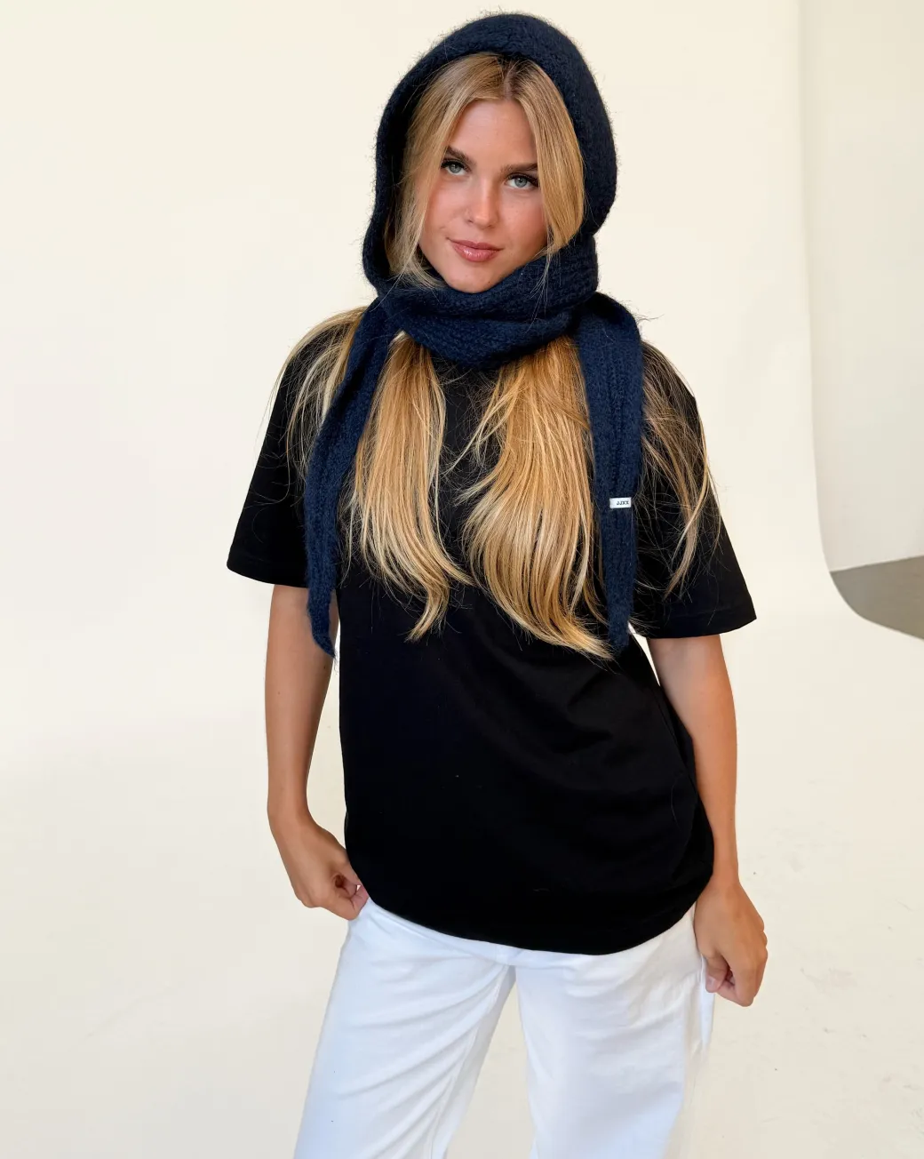 KATHERINE balaclava tørklæde, navy