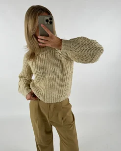 KELLY strik, beige