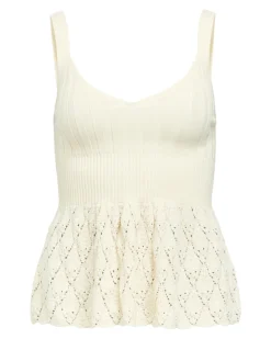 KITTY top, creme