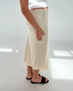 KLARA nederdel, beige