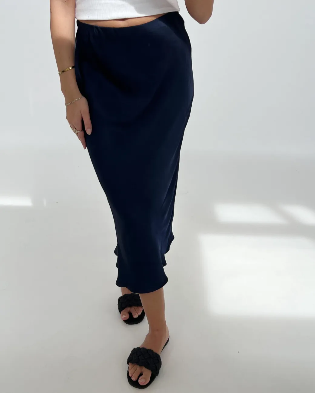 KLARA nederdel, navy